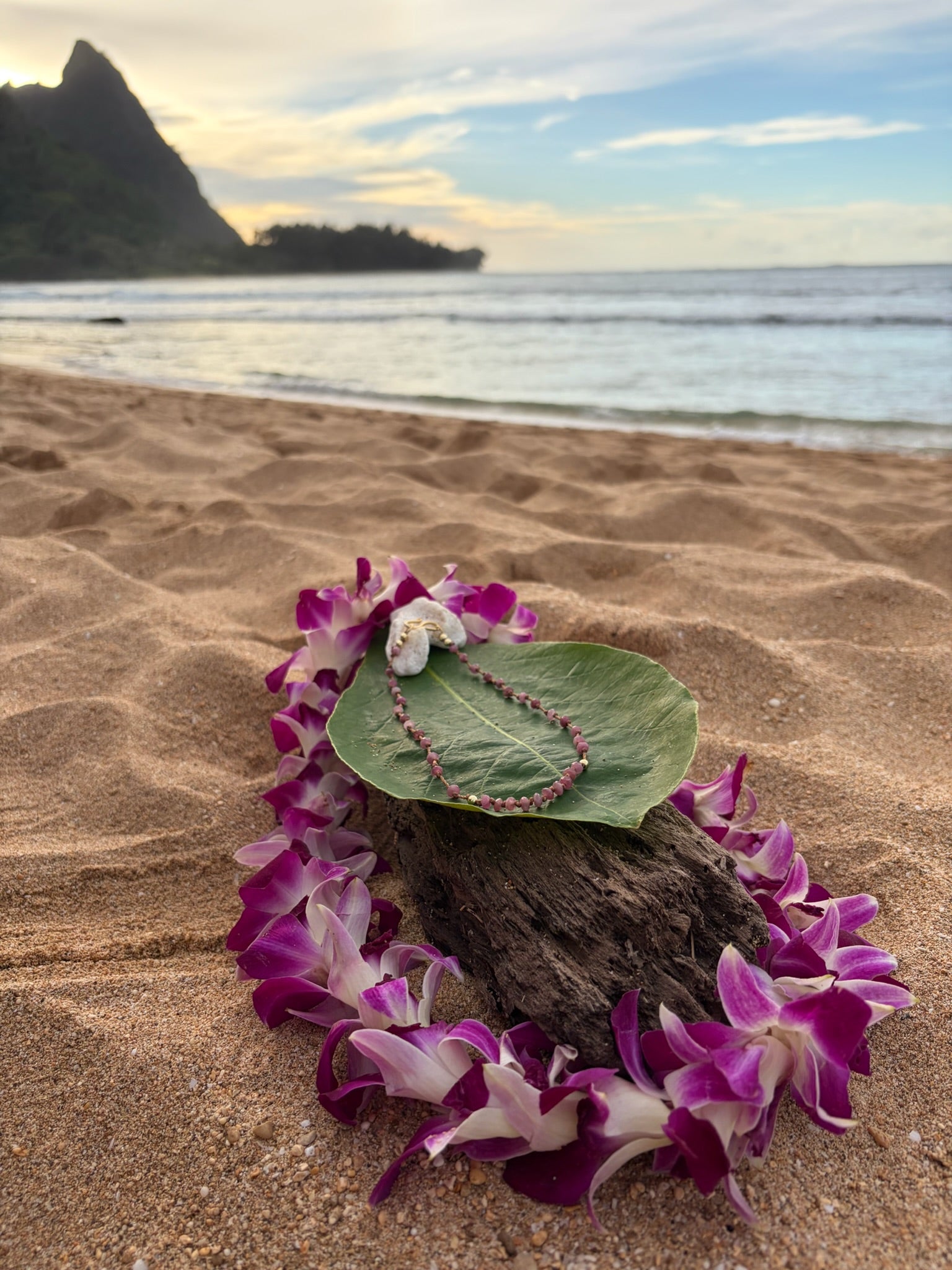 Hand Knotted Pink Tourmaline