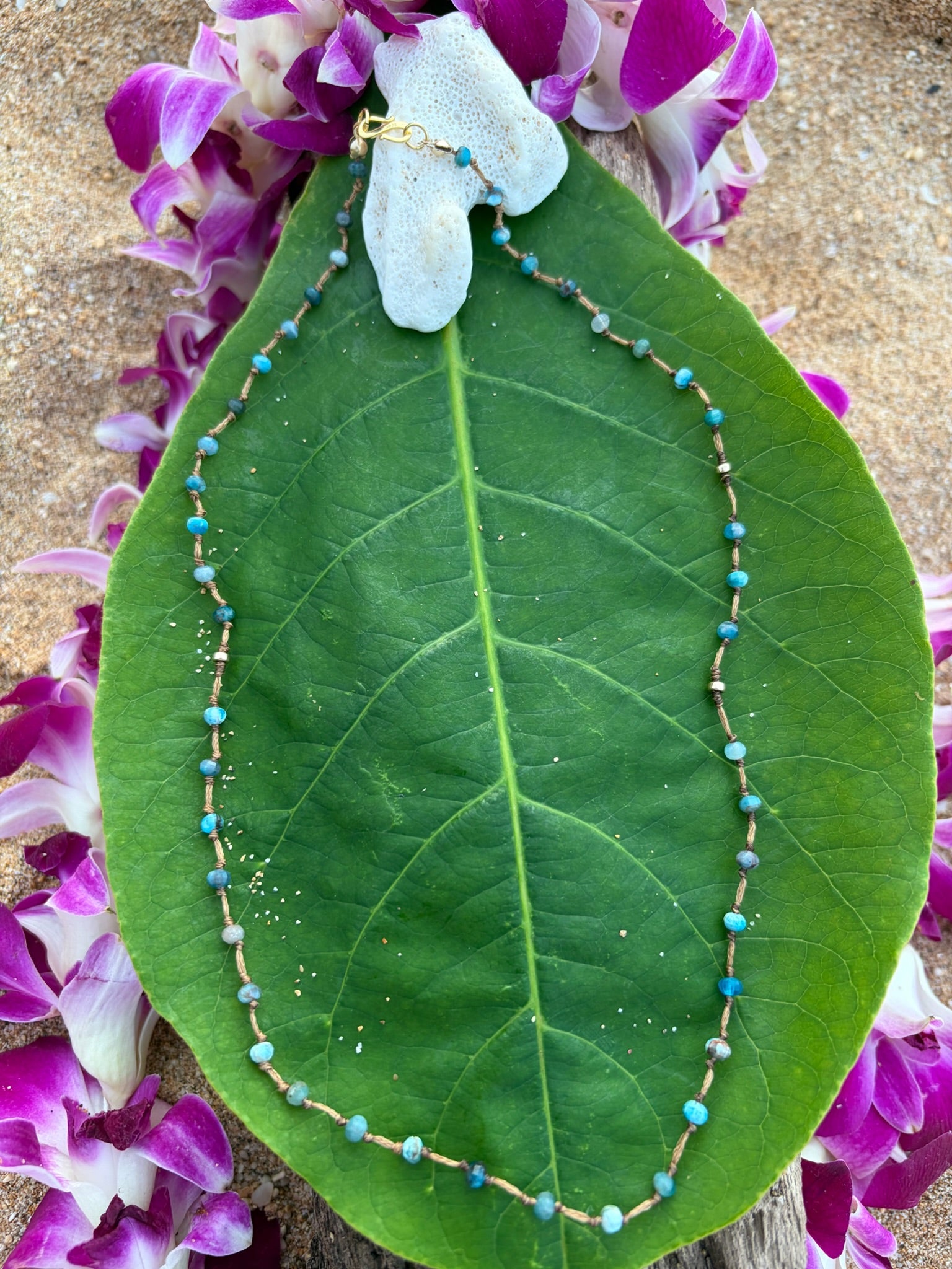 Apatite Crystal Necklace